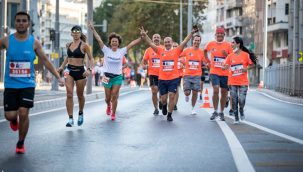 9 Eylül İzmir Yarı Maratonu'na rekor katılım