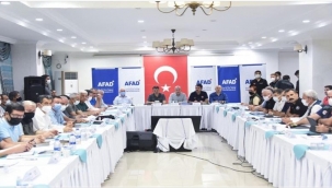 BAKAN PAKDEMİRLİ MARMARİS'TE KOORDİNASYON TOLANTISINDA KONUŞTU