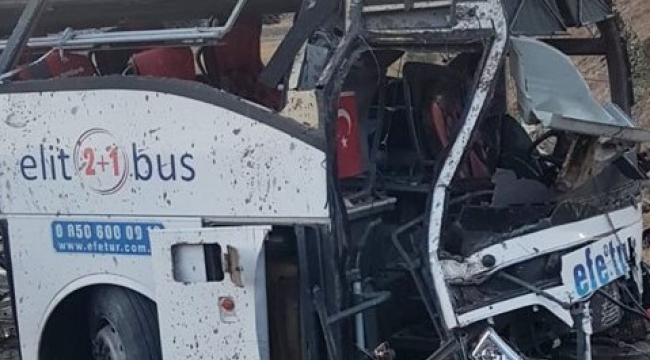 Balıkesir'de Trafik kazası :15 ölü