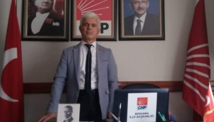 CHP İlçe Başkanı Canbaz "Kadim sehir Bergamamız böyle bir yönetimi hak etmemekte"