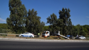 Aliağa'da Trafik kazası :2 Yaralı