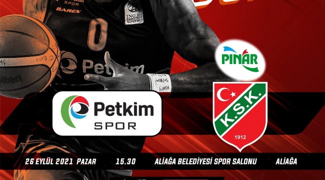 Aliağa Petkim Spor, Pınar Karşıyaka'yı Konuk Ediyor