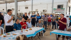 Başkan Kırgöz, Pazarcı Esnafıyla Bir Araya Geldi