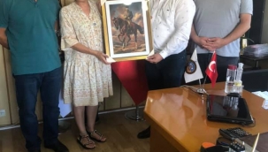 CHP Aliağa,  Esnaf Ve Sanatkarlar Kredi Ve Kefalet Kooperatifine Ziyaret Etti