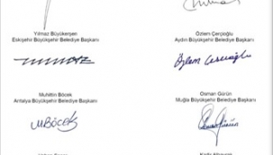 CHP'li 11 Büyükşehir Belediye Başkanından ortak açıklama