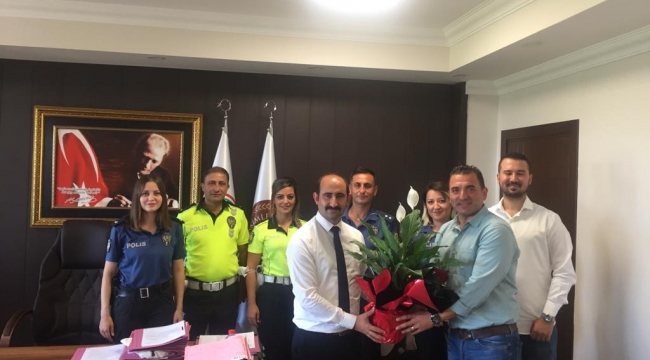 Gazi Başsavcı İmir 'e Emniyetten Ziyaret