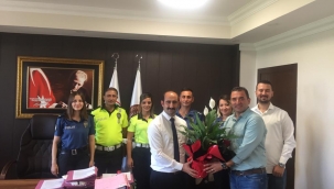 Gazi Başsavcı İmir 'e Emniyetten Ziyaret