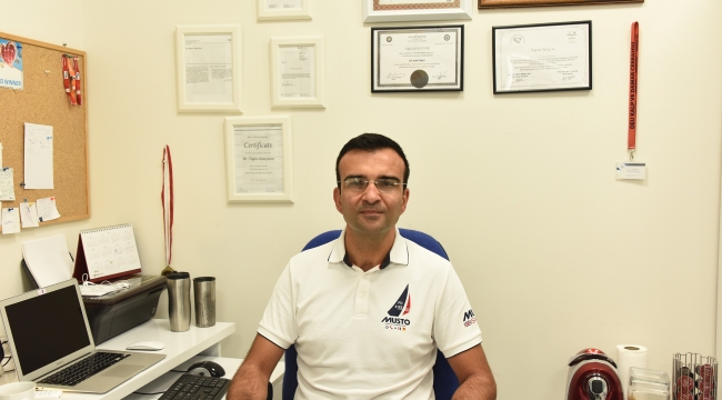 Kalbine zıpkın saplanan amatör balıkçı ölümden döndü 