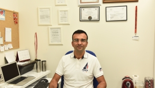 Kalbine zıpkın saplanan amatör balıkçı ölümden döndü 