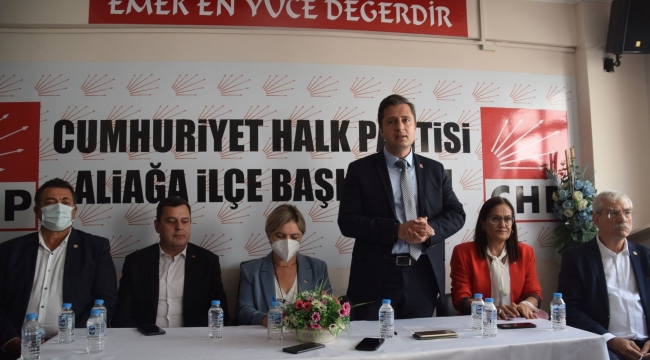 CHP'den Aliağa'da yoğun mesai | Böke: "Siyasi kutuplaşmayla karşı karşıyayız"