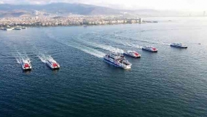 İzmir trafiğinde deniz ferahlığı