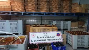 Jandarmadan 180 bin liralık bandrolsüz içki operasyonu