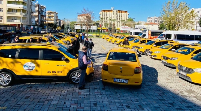 Aliağa'da taksiye zam geldi, açılış 4.20'den 4.50 TL'ye çıktı