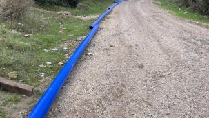 Aliağa 'da 10 km'lik temiz su hattı çalışması başladı