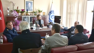 Aliağa Mülki Erkândan Meslek Yüksekokulunun Yeni Müdürü Sevil Şener'e Ziyaret