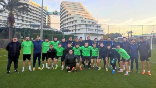 ALİAĞASPOR FK İKİNCİ YARI HAZIRLIKLARINI SÜRDÜRÜYOR