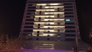 İzmir'de ikiz kulelerde yangın paniği: 3 yaralı