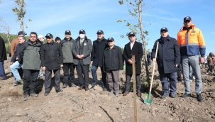 Kınık'ta Orman İşletme Müdürlüğü Çalışanlarına Başarı Belgesi Verildi