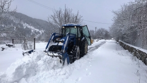 Ödemiş Belediyesi'nden kar alarmı