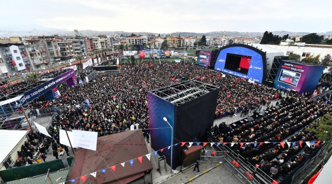 Başkan Soyer: "Ekonomik krizin tam ortasında İzmir tarihinin en büyük yatırımını başlatıyoruz"