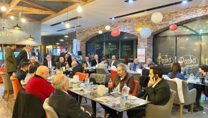 Ege Bölgesi Aliağa Sivaslılar Derneği'nden Plaket Töreni ve Yemeği