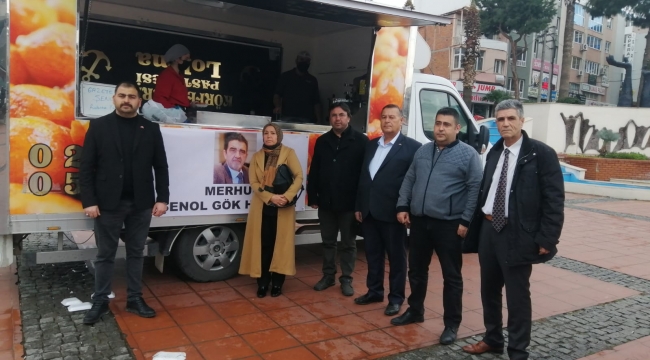 Gazeteci Senol Gök için lokma hayrı yapıldı 