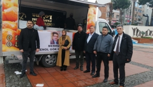 Gazeteci Senol Gök için lokma hayrı yapıldı 