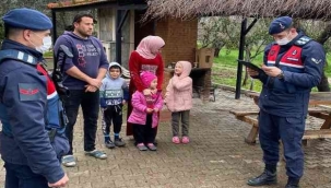 İzmir'de jandarmadan düzensiz göçle mücadele uygulaması