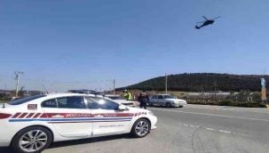 İzmir'de kurallara uymayan sürücülere, havadan ceza yağdı