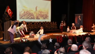 MENEMEN'DE ÇANAKKALE ZAFERİ'NİN 107. YILDÖNÜMÜ KUTLANDI