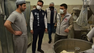 Aliağa 'da Ekmek fırınları ile Unlu Mamüller Üretim ve Satış Yerleri Denetlendi.