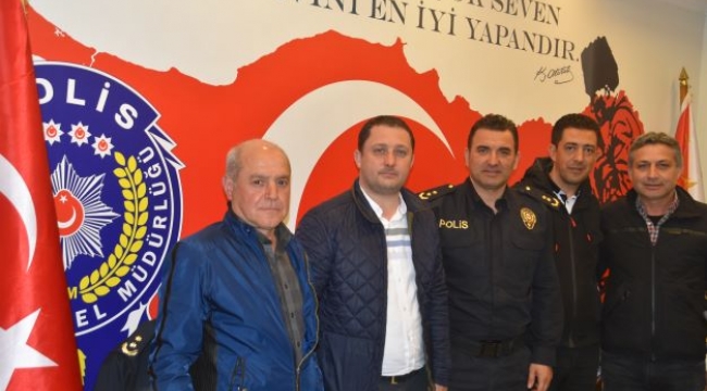 Başkan Yiyitalp'dan 'den Emniyet Müdürlüğü'ne ziyaret