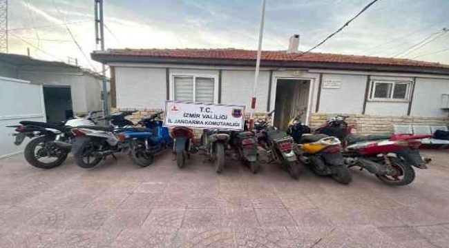Bergama'da 2 motosiklet hırsızı kıskıvrak yakalandı