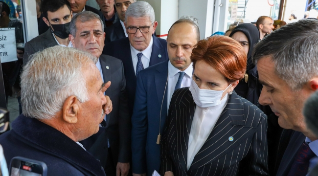 İYİ Parti Genel Başkanı Meral Akşener,İzmir'de