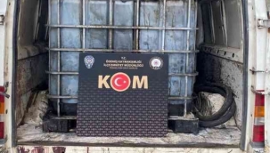 İzmir'de kaçak akaryakıt operasyonu: 2 gözaltı