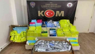 İzmir'de kaçak botoks ürünleri ele geçirildi