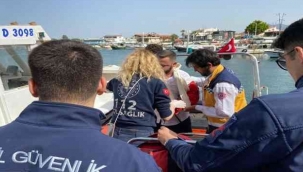 Yunanistan unsurlarınca geri itilen 25 göçmen kurtarıldı