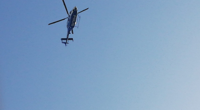 Aliağa'da helikopter destekli uyuşturucu operasyonu