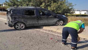 Çeşme'deki feci kazada 1 kişi öldü, 1 kişi ağır yaralandı