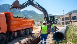 Karaburun Saip mahallesinde taşkınlara son verecek proje