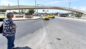 Konak'taki üst geçide Şehit Teğmen Dolunay'ın ismi verildi