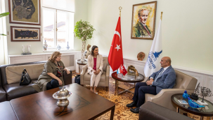 Lüksemburg Büyükelçisi Başkan Soyer'i ziyaret etti