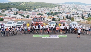 "Ormanlarımız Yanmasın" Dediler Çanakkale'den İzmir'e Pedal Çevirdiler