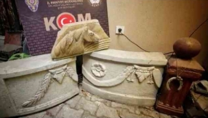 İzmir polisinden tarihi eser kaçakçılarına operasyon