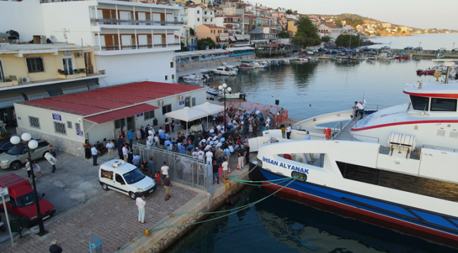 Midilli'nin Plomari Limanı dostluk rüzgârıyla açıldı