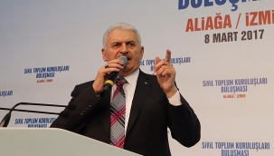 AK Parti Genel  Başkanvekili Binali Yıldırım Aliağa'ya  geliyor