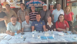 Aliağa İlçe Emniyet Müdürü Basın Mensupları İle Kahvaltıda Buluştu