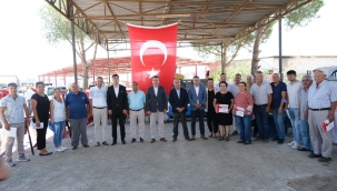 Bergama'ya 1 milyon 300 bin TL Makina Ekipman Desteği