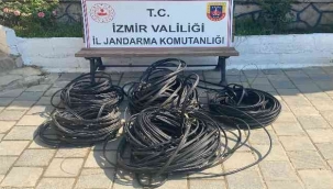 İnternet kablolarını çalan hırsız tutuklandı