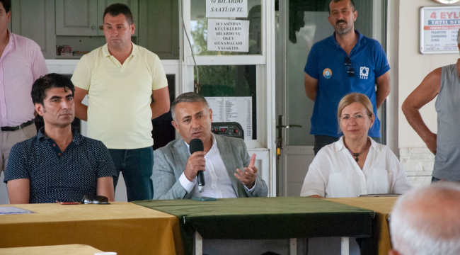 İZSU Genel Müdürü Köseoğlu, yatırımları inceledi ve talepleri dinledi